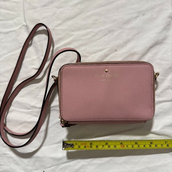 Kate Spade NY Blush Pink Wallet Crossbody Bag - Picture 4 of 6